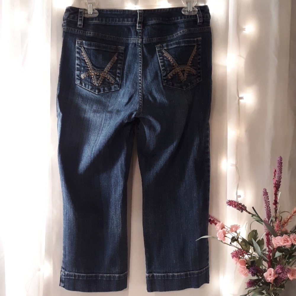 Tribal Jeans cropped jeans - Picture 2 of 6